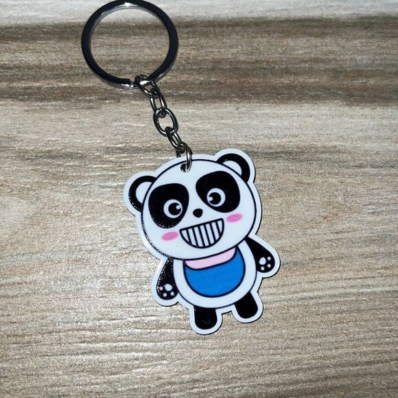 Fashion Panda Keychain New With Tags - Picture 1 of 6